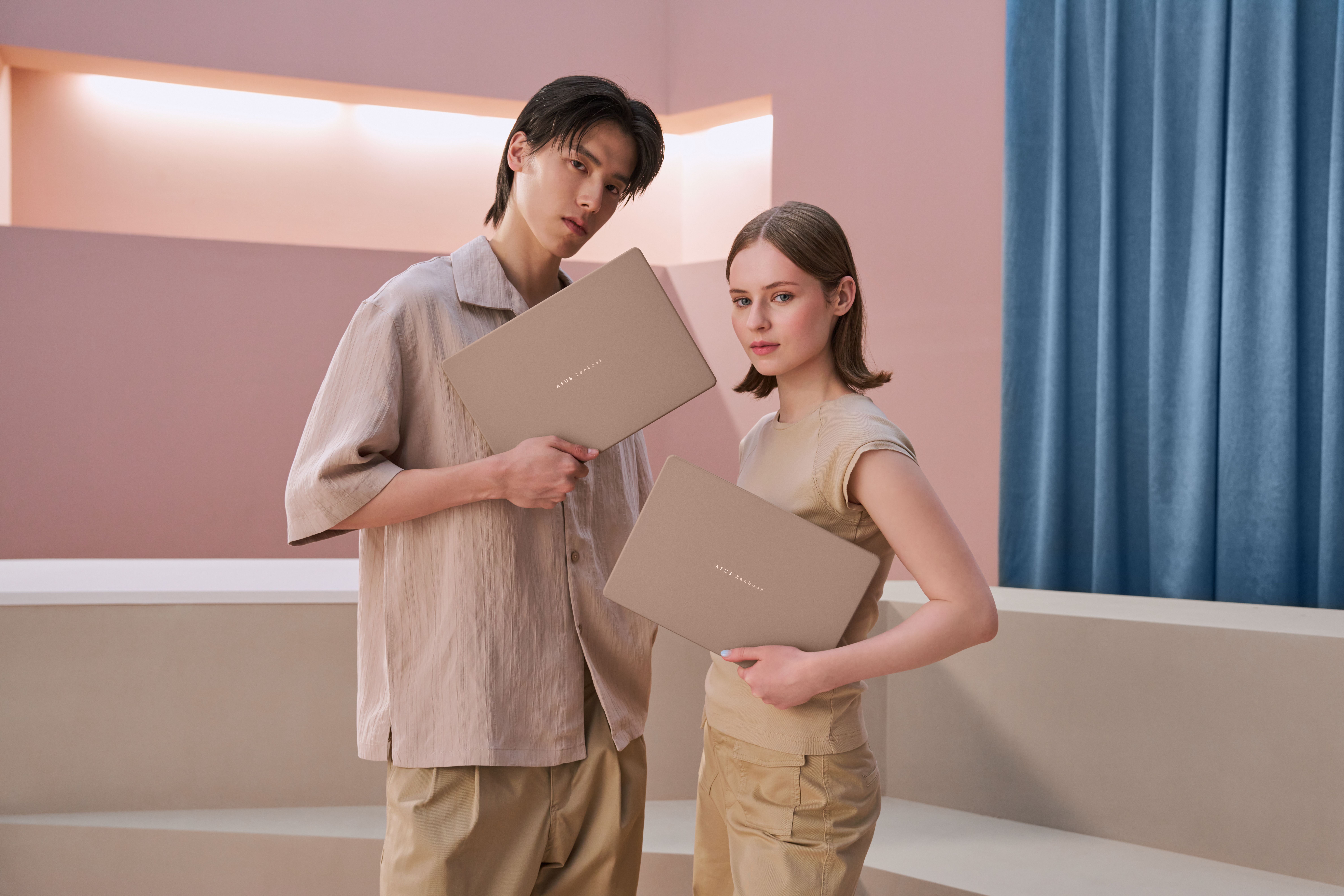 2026 Zenbook 14 UX3480 Scenario photo Zabriskie Beige 1