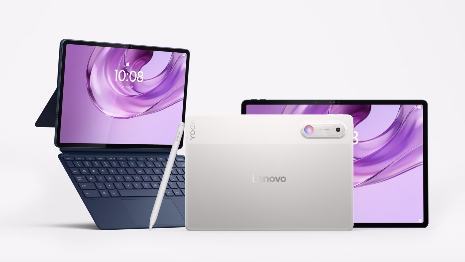 Photo 11 The Yoga Tab Gen 2 in Cosmic Blue and Seashell