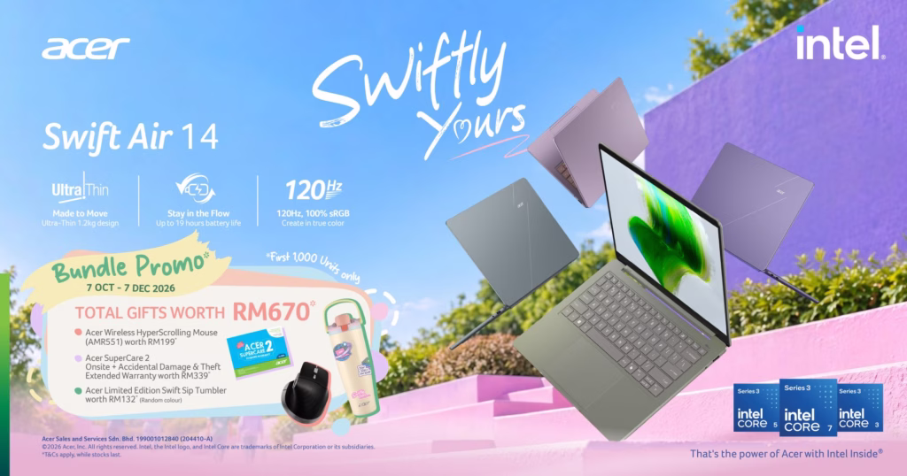 Acer Swift Air 14 PR Banner