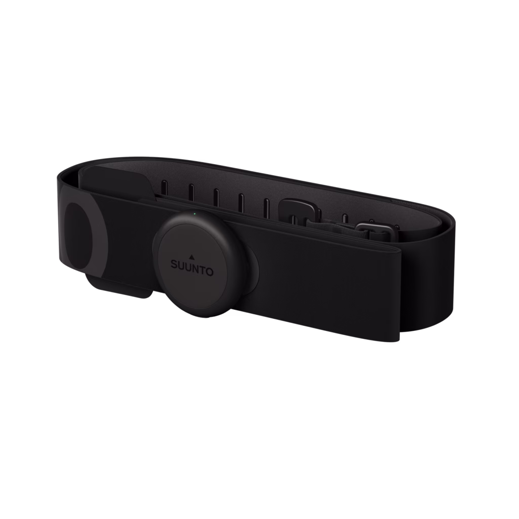 Suunto SHRM2 Black Perspective quarter left folded
